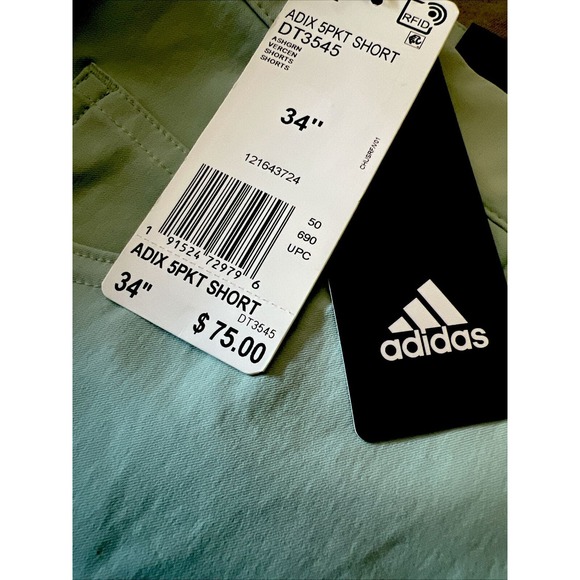 Adidas Shorts Men's Size 34 Adicross Beyond 18 Golf 5-Pocket - Picture 3 of 3